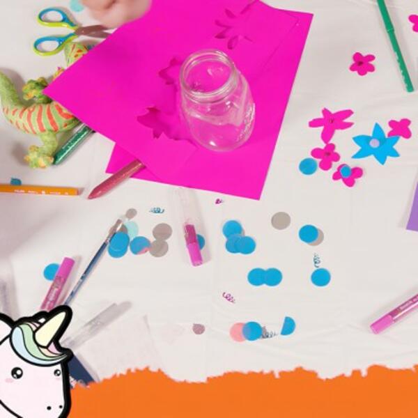 Australia unicorn pen holder step 1