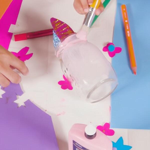 Australia unicorn pen holder step 7