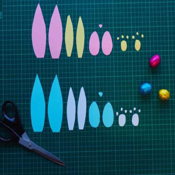 New Zealand Tutorial Easter Cup Bunnies step 1