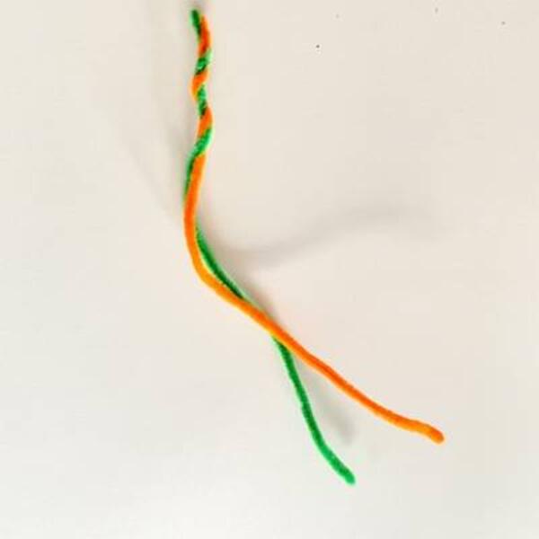 New Zealand Easter Carrot Basket step 11