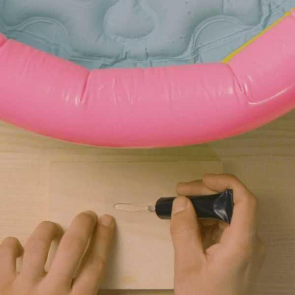 New Zealand soft plastics clear glue application 4