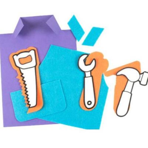 New Zealand Stationery Craft Eco Stik fathers day step 1