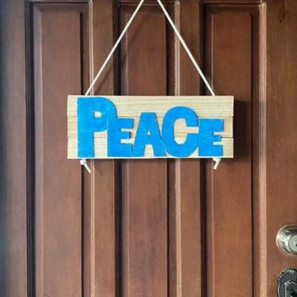 Philippines make your own hanging sign step 8