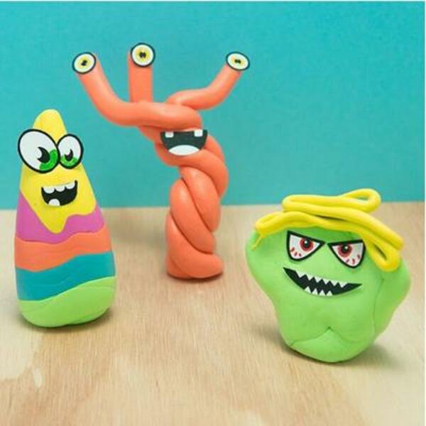 Philippines blu tack monsters step 3