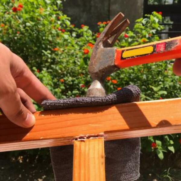 Philippines quick fix wobbly stool step 4