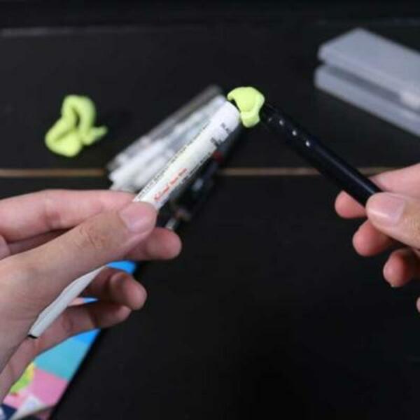 Philippines simple teambuilding activity using blu tack step 2