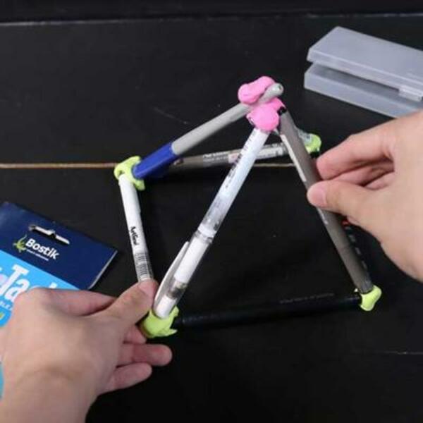 Philippines simple teambuilding activity using blu tack step 3