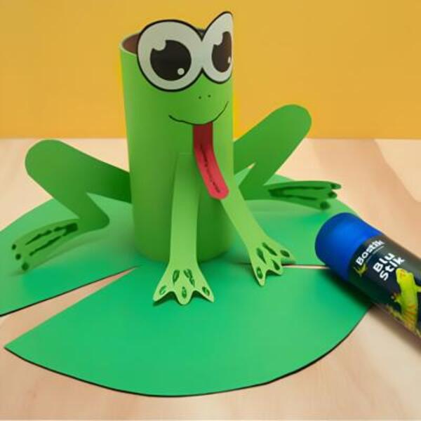 Singapore toilet roll frog step 5