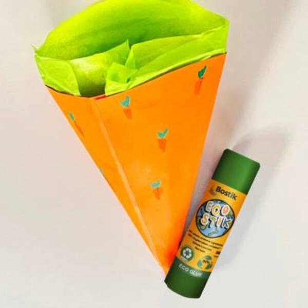 New Zealand Easter Carrot Basket step 9