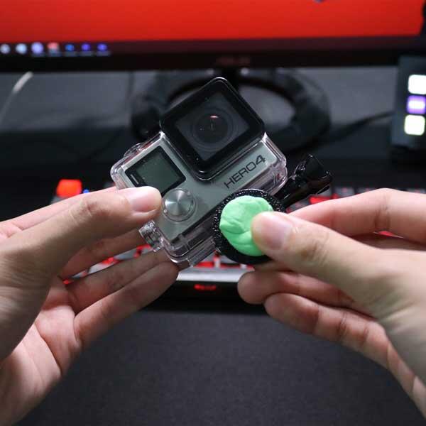 Hong Kong EN How To Mount Your Camera With Blu Tack Step 2