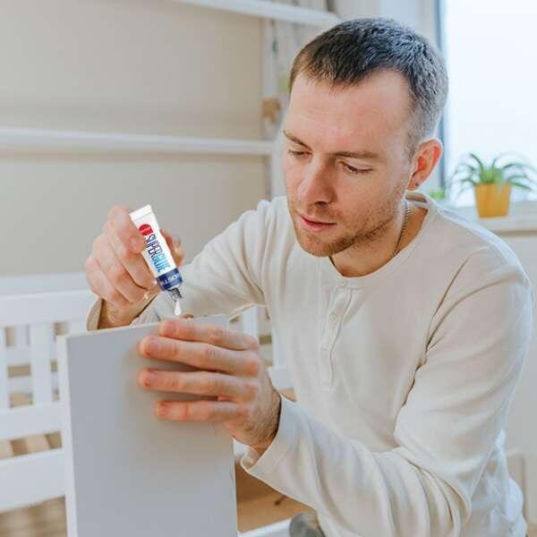Indonesia Super Glue Liquid Lamp application