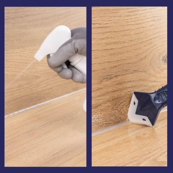 Romania modern kitchen baseboards step 5