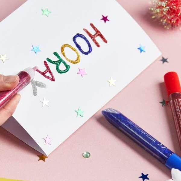 Thai stationery glitter glue app 1