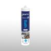 Bostik Perfect Seal Bath Silicone Sealant 280ml cartridge in white, designed for durable, waterproof sealing of bathroom fixtures like tubs and tiles.