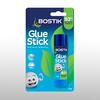 Packaging of Bostik Glue Stick with 93% bio-based formula, solvent-free and strong adhesive for school or office use