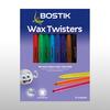 Bostik Wax Twisters – pack of 12 colourful retractable wax crayons, solvent-free and safe for kids, ideal for creative drawing and colouring.