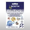 Λευκή μπάρα Blu Tack White τοποθετημένη σε λευκό φόντο, δείχνοντας την εύπλαστη και καθαρή υφή της για διακριτική στερέωση σε DIY εφαρμογές.