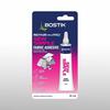 Bostik Sew Simple Fabric Adhesive in 25ml tube packaging, designed for strong, waterproof, and flexible fabric repairs.