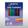Bostik Wax Twisters – pack of 12 colourful retractable wax crayons, solvent-free and safe for kids, ideal for creative drawing and colouring.