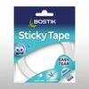 Pack of Bostik Sticky Tape – 50m easy-tear clear tape for everyday use.