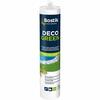 Cartouche Bostik Deco Green, colle verte pour gazon synthétique offrant forte adhérence et installation durable sur terrains extérieurs ou zones décoratives.