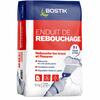 Sac 15 kg Bostik Enduit de Rebouchage, poudre haute dureté rebouchant trous et fissures jusqu’à 5 cm, séchage rapide 3 h pour réparations intérieures durables.