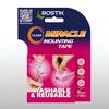 Bostik Miracle Mounting Tape packaging, labeled as clear, washable, reusable, 19mm x 1.5m, for DIY repairs.