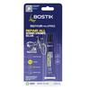 Bostik Repair-All packaging 20ml tube of ultimate strength glue with fine nozzle, shown on a white card featuring images of a bicycle, chair, and shoes to illustrate multi-surface use.